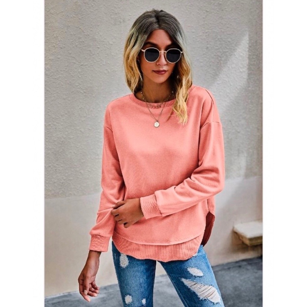 Kameakay Lollipop Pink Sweater